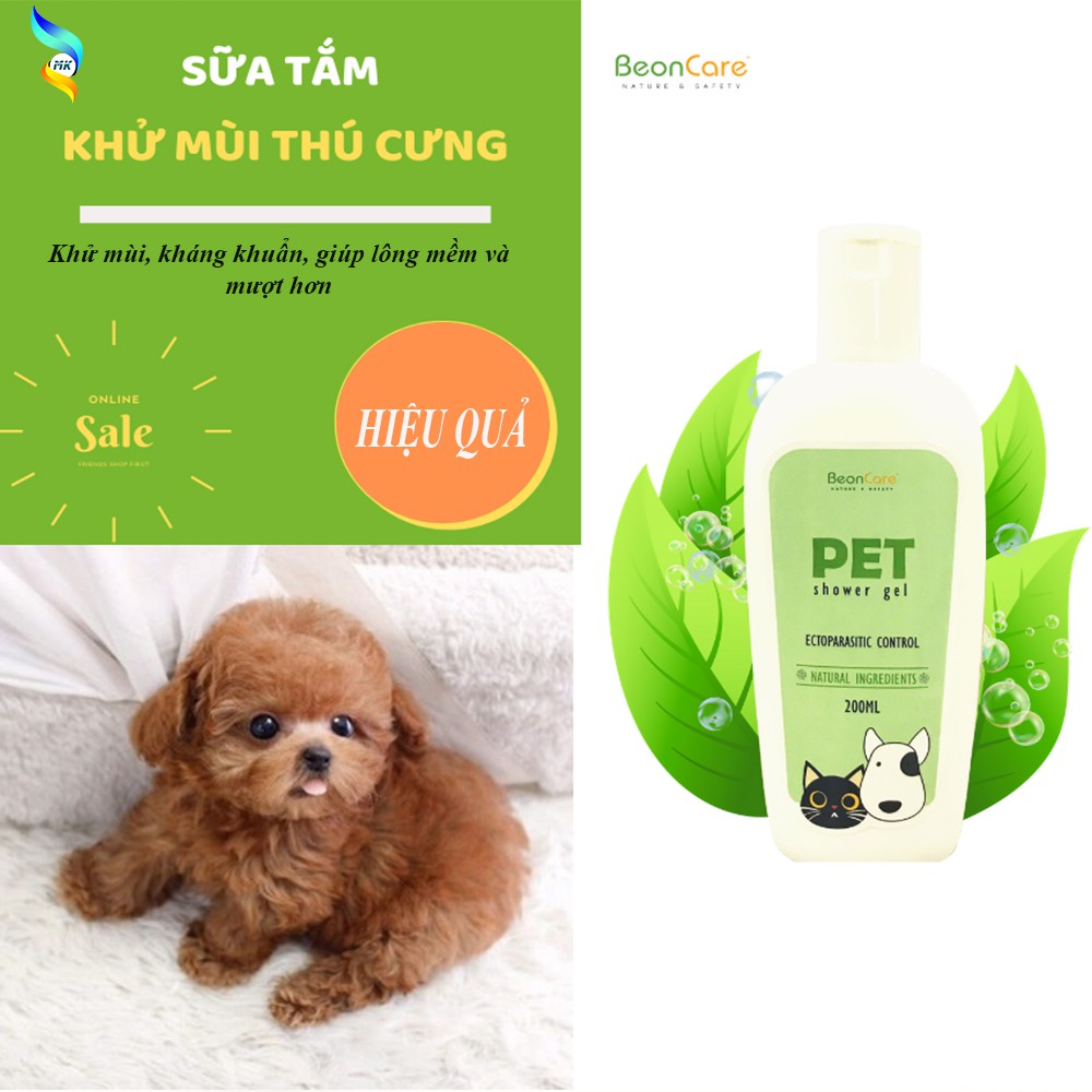 [Dành cho Pet Yêu] Sữa Tắm Chó Mèo, Sữa Tắm Cho Thú Cưng BeonCare. Giúp Pet Lông Mềm Mượt Sạch Sẽ - Thơm Tho Cả Ngày