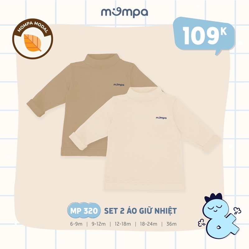 Set áo giữ nhiệt cho bé từ 6-36m
