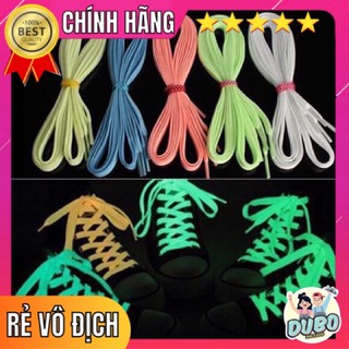 Dây giày dạ quang phát sáng cao cấp.