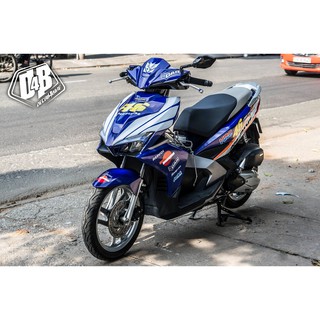 [D4B-Tem chuẩn xịn] Tem trùm xe AIR BLADE 2016 REPSOL