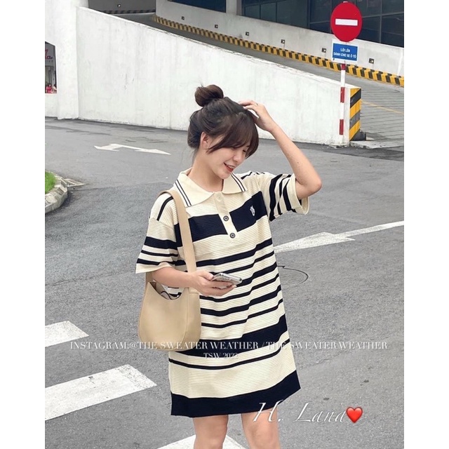 VÁY SUÔNG LEN MÈO THÊU