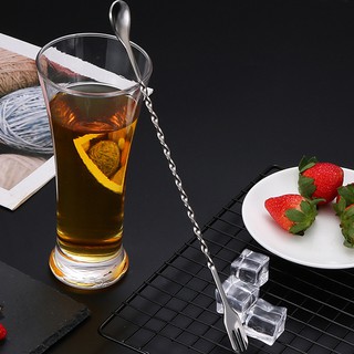 Muỗng Khuấy Inox Pha Chế Cocktail Dài 32cm