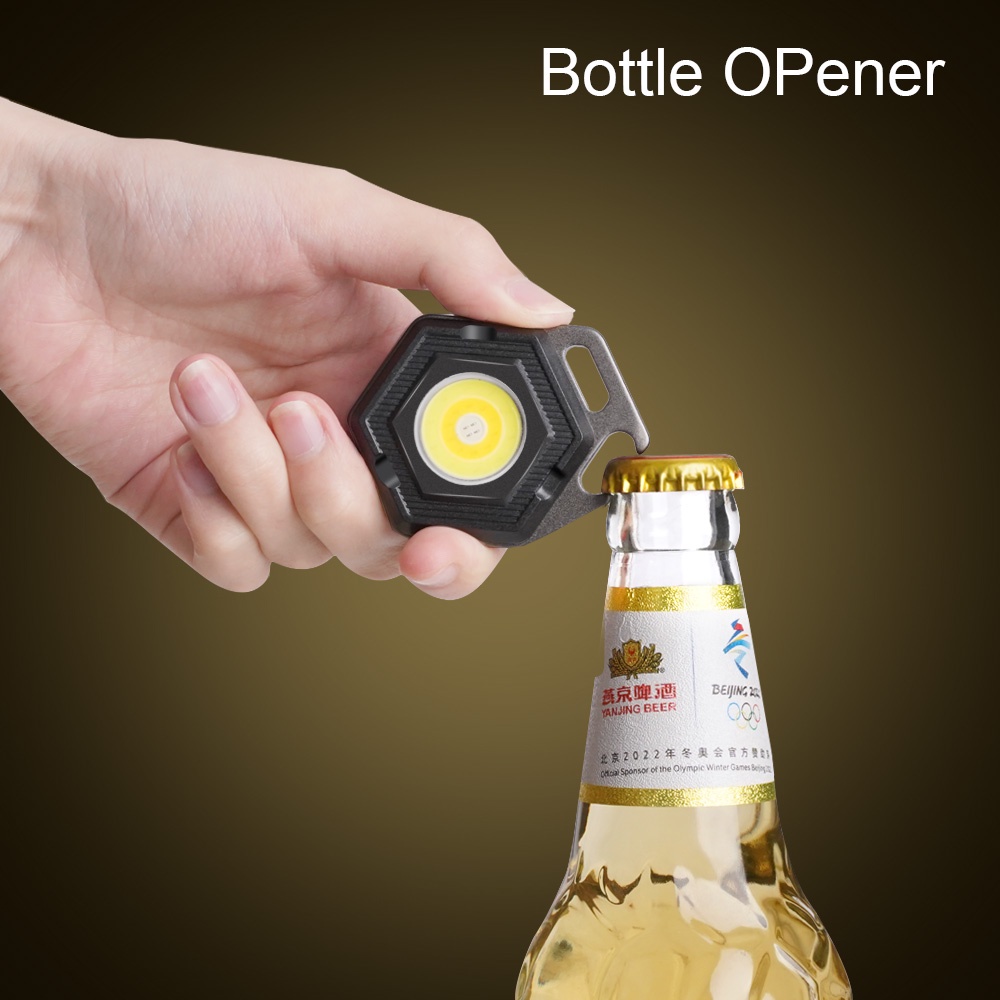 Đèn Pin cob mini Siêu Sáng Sạc usb Có Nam Châm Mạnh Chống Thấm Nước ip64