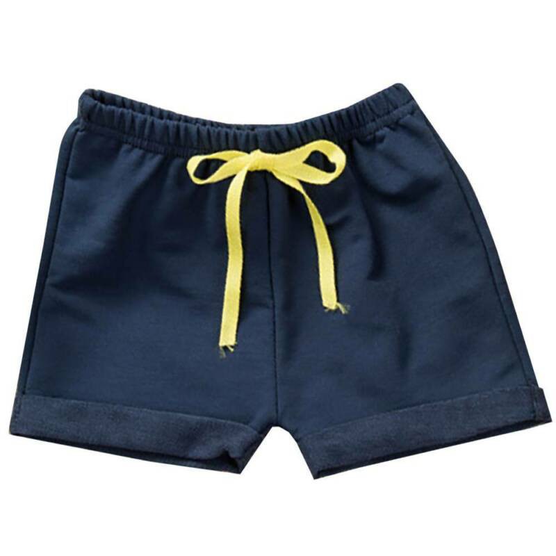 Quần Short Cotton Màu Sắc Đơn Giản Cho Bé 1-10 Tuổi