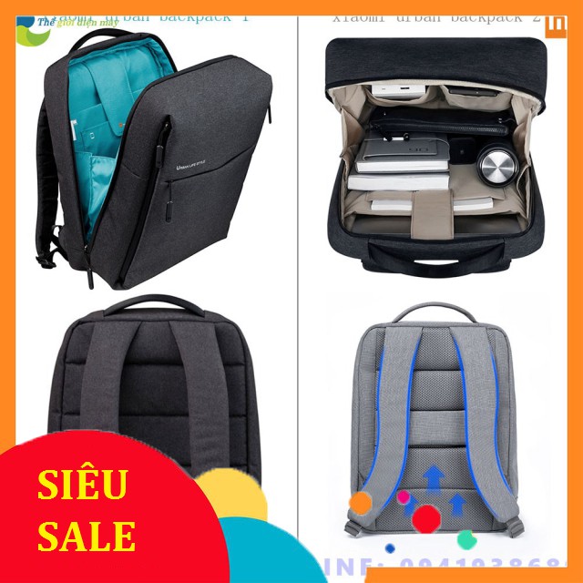 [SiêuRẻ] Balo thời trang Xiaomi Urban Life Style 2 - Shop Thế Giới Điện Máy .