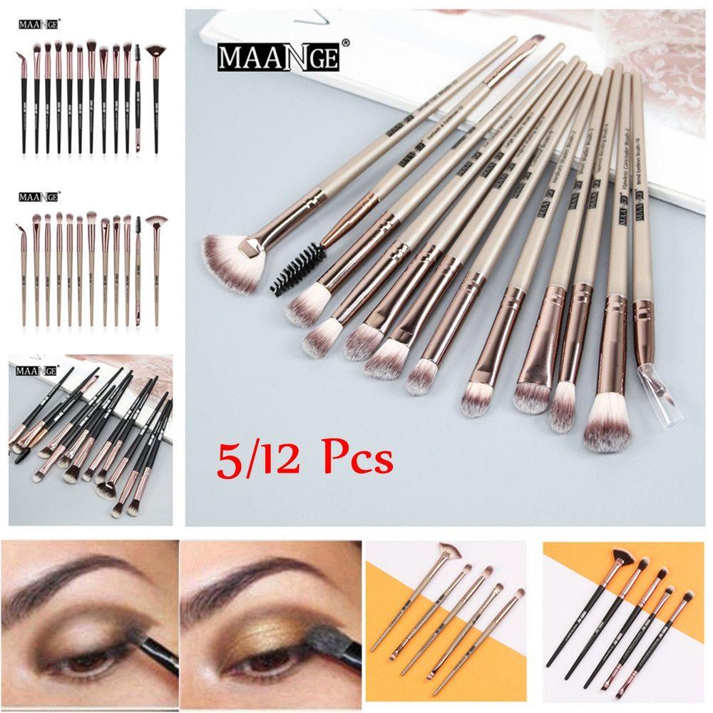 SOFTNESS 5 / 12 Cọ Trang Điểm Cán Gỗ Chuyên Dụng