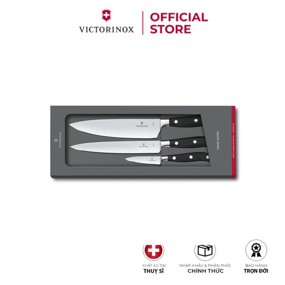 Bộ dao bếp 3 cái Victorinox Grand Maître Chef's Set