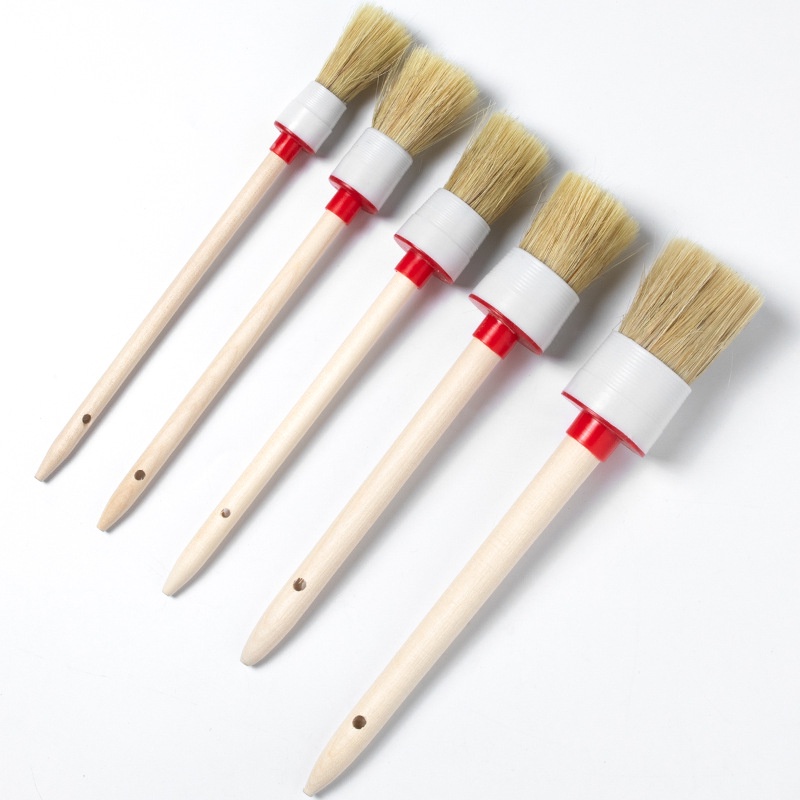 Cọ vệ sinh ô tô, chổi lau xe ô tô, cọ lông heo đa năng DETAILING, cọ chi tiết xe