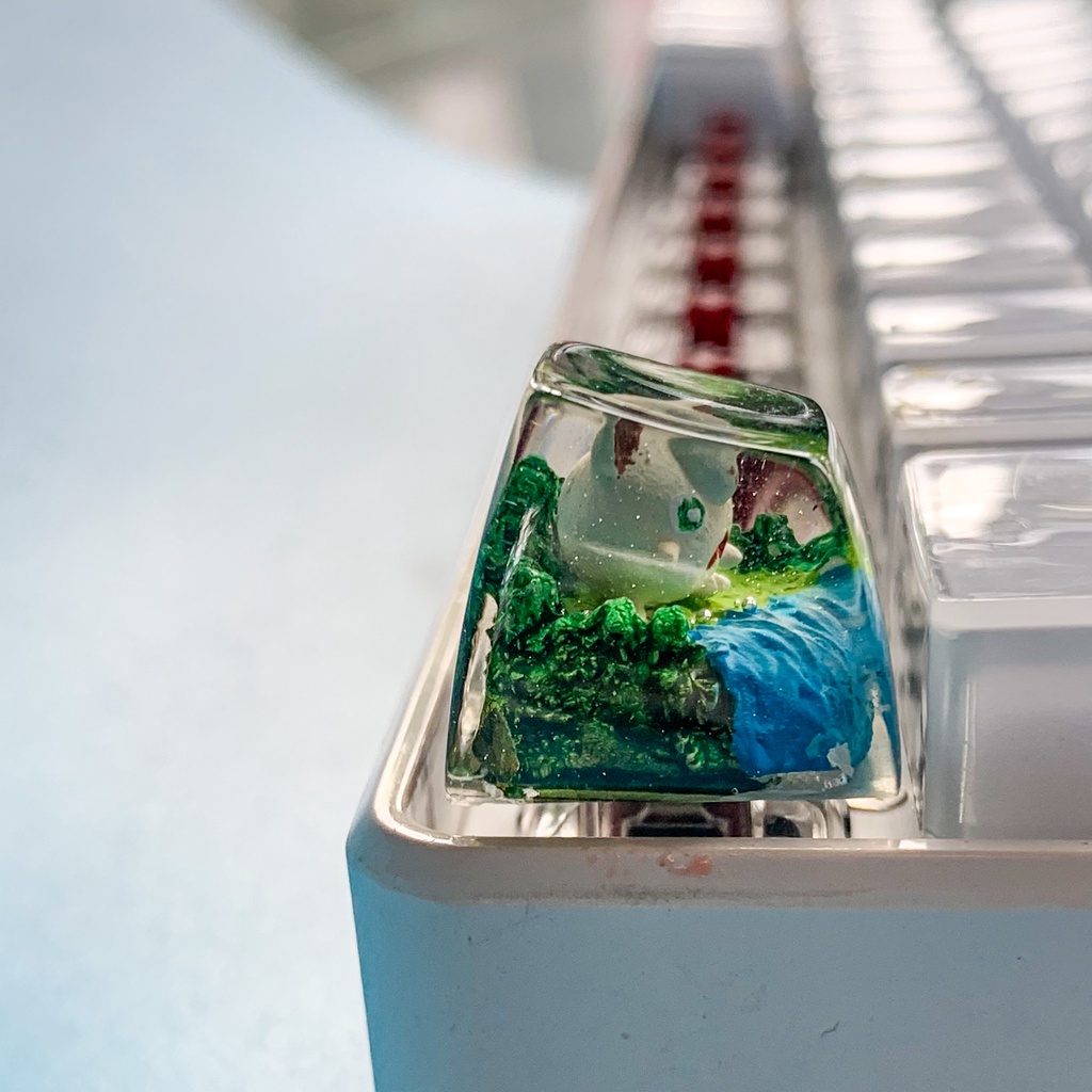 Nút bàn phím cơ máy tính - Artisan keycap - Pokemon Keycap