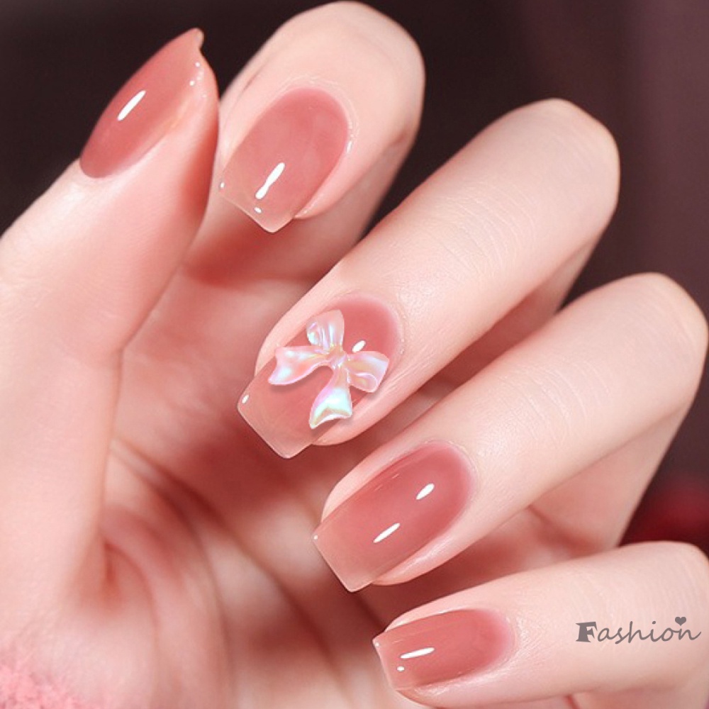 Bộ 50 Nơ Nhựa 3D Đính Trang Trí Móng Tay