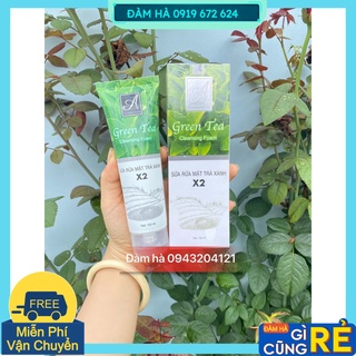 Sữa rửa mặt trà xanh x2 green tea acosmetics