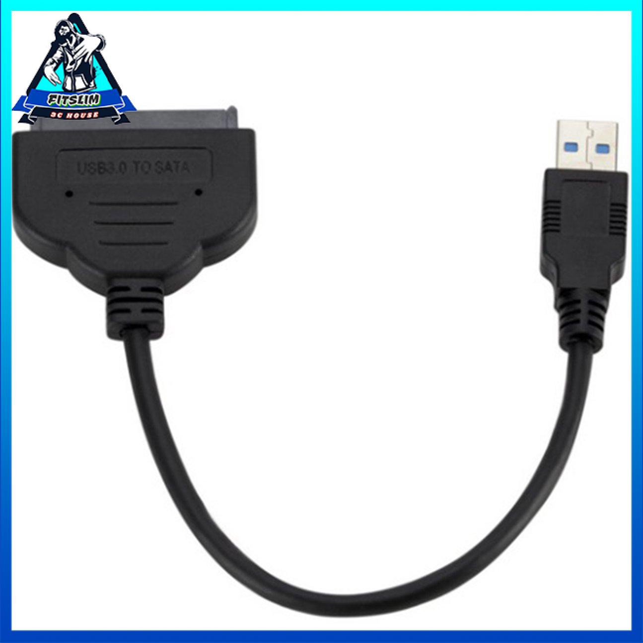 Cáp Chuyển Đổi Usb 3.0 Sang Sata 22 Pin Cho Ổ Cứng Hdd Ssd 2.5 &quot;