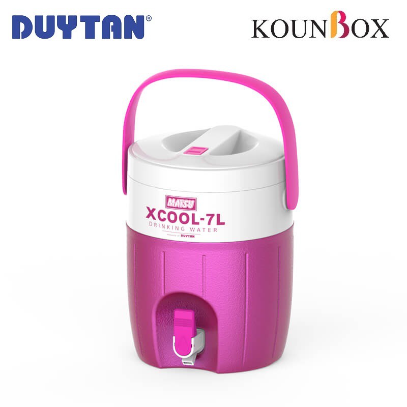 Bình đá Xcool Duy Tân 7 Lít có vòi giữ lạnh 36 tiếng