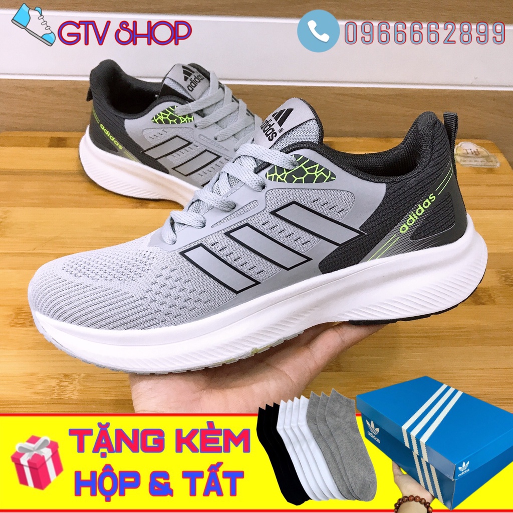 [KÈM HỘP và TẶNG TẤT] Giày thể thao sneaker nam nữ 𝑨 𝒅𝒊 𝒅𝒂𝒔 A152 ghi xám, size 40-44.   .