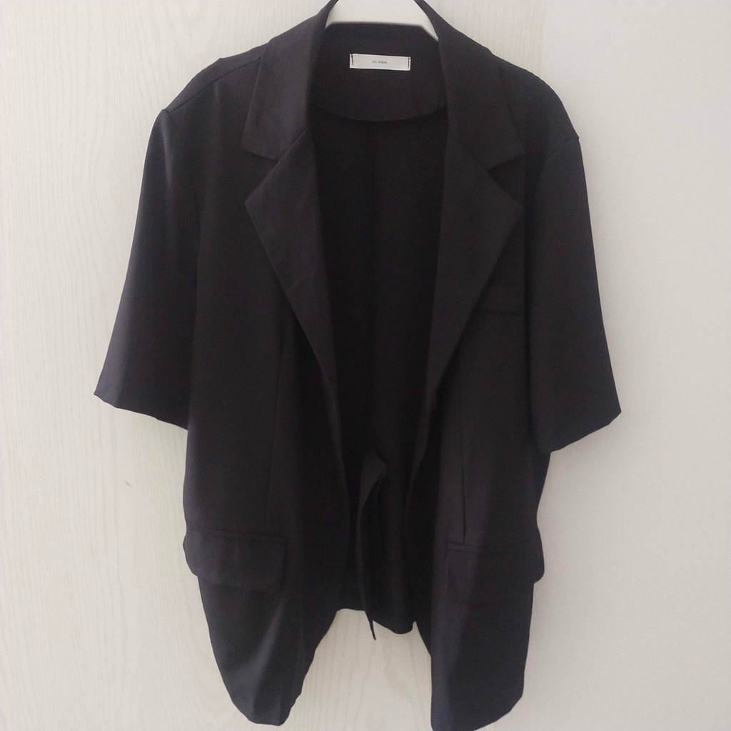 SET Áo Blazer Trơn + Váy Midi lưng cao DORYPONY BLACK SUIT – SET015 (2 sản phẩm)