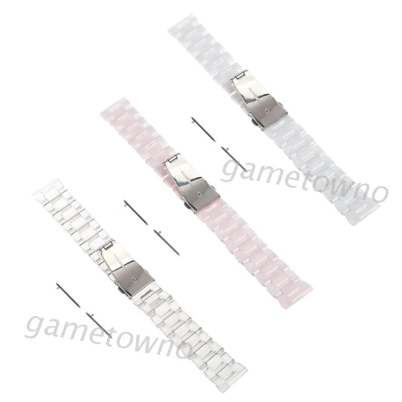 Dây Đeo Nhựa Trong 22mm Chuyên Dụng Cho Gear S3 Frontier Classic