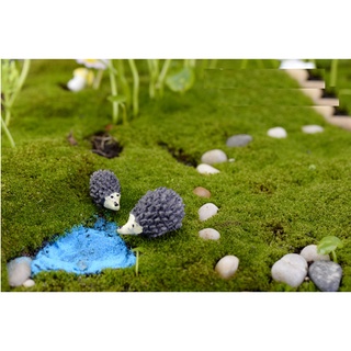 ❤❤nhím mẹ nhím con dễ thương❤❤ phụ kiện trang trí tiểu cảnh sen đá, terrarium, decord mô hình, nhà búp bê
