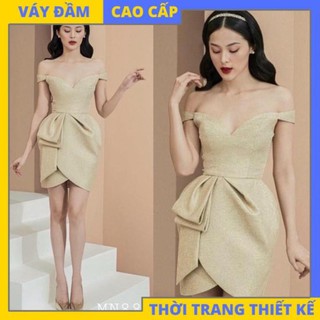 Đầm ôm body trễ vai đầm dự tiệc đầm sang trọng đi chơi
