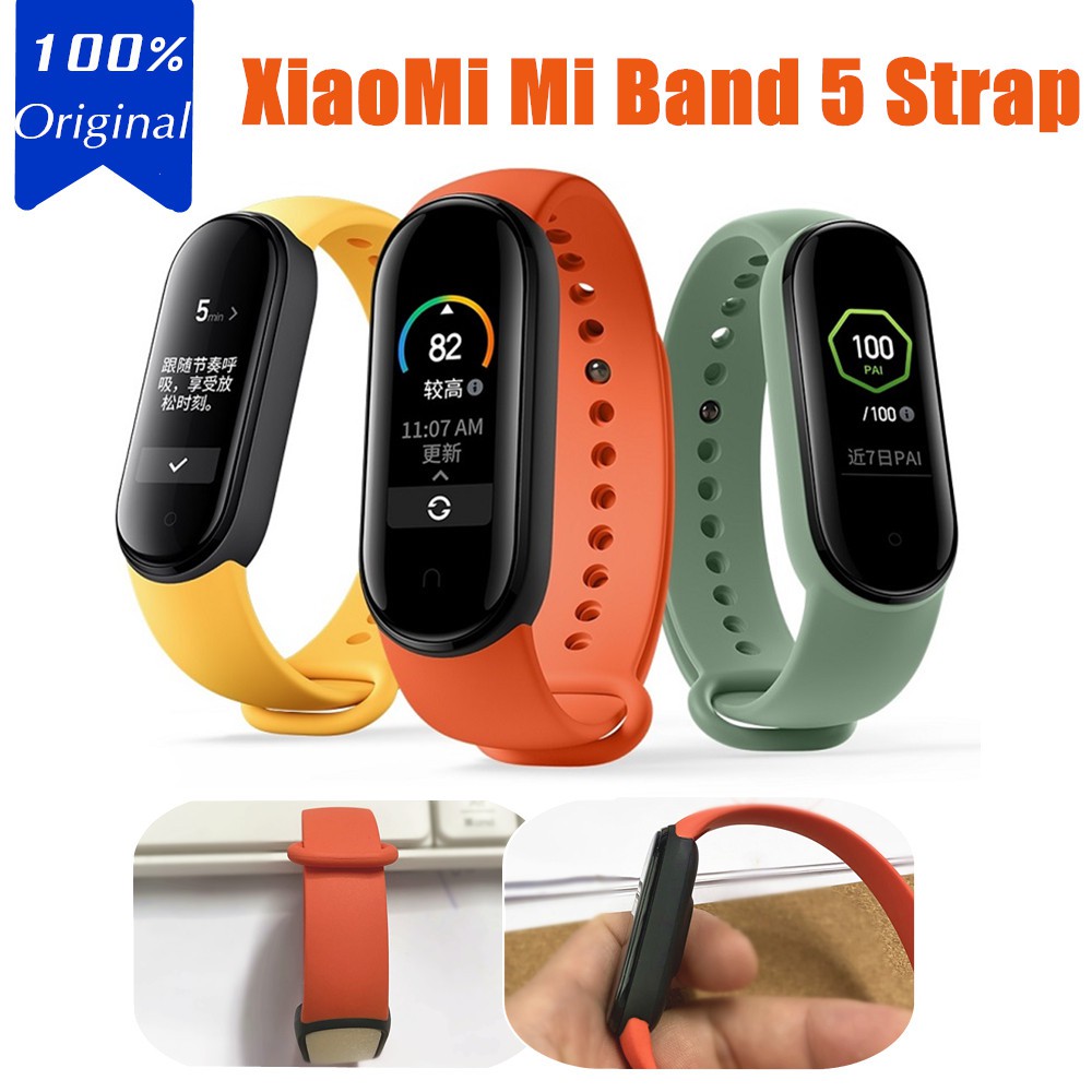 Dây thay thế chính hãng cho Xiaomi Mi Band 5 6