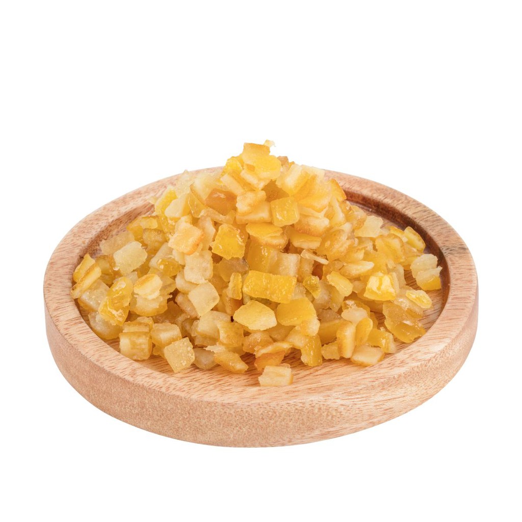 [GÓI LỚN 1Kg] MỨT VỎ CAM HẠT LỰU [Italia] ATLAS Mix Peel (als-hk)