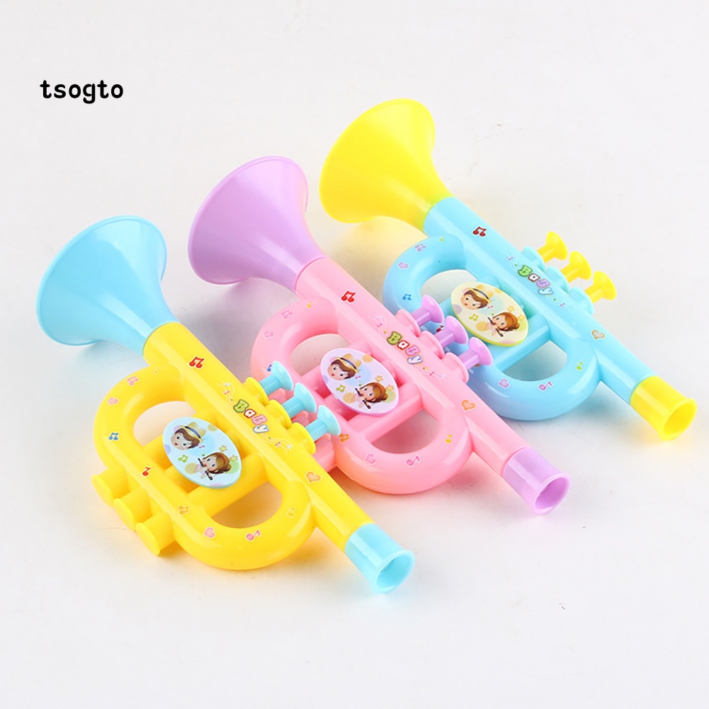 1 Kèn Trumpet Nhiều Màu Đồ Chơi Giáo Dục Cho Bé