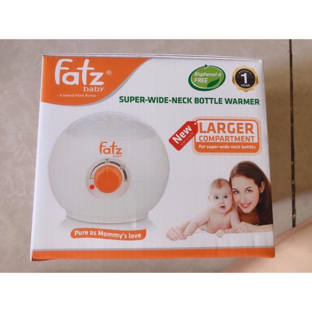 Máy hâm sữa FATZ cổ rộng  ( Hàng chính hãng có BẢO HÀNH )