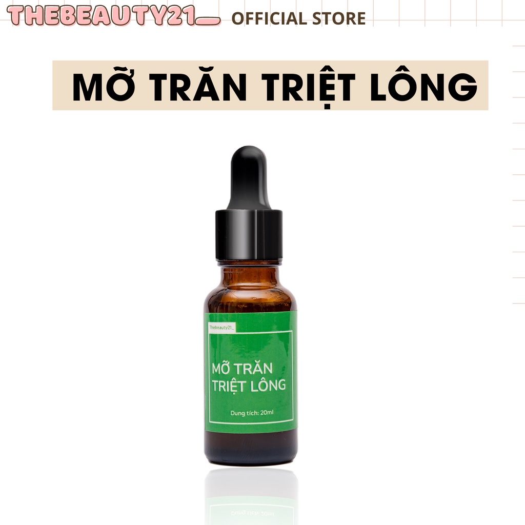 Mỡ Trăn Triệt Lông, Dưỡng Da, Giảm Thâm, Bỏng, Sẹo (Chân, Tay, Nách, Ngực, Bikini)