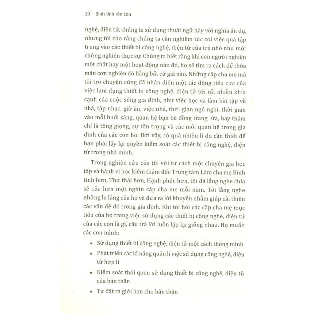 Sách - Bình tĩnh rèn con- Chiến lược làm cha mẹ bình tĩnh hơn, thư thái hơn, hạnh phúc hơn