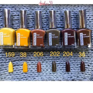 Sơn móng tay Prosper Silver 16ml Bảng 5