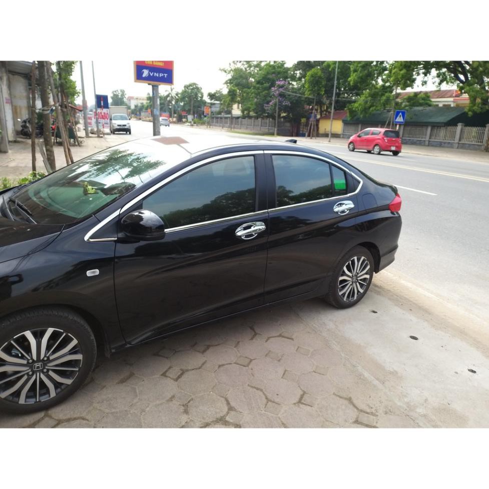 Nẹp chân kính, cong kính Honda City 2021 - D-Shop