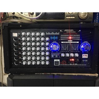 ( GIÁ TỐT NHẤT ) Amply 16 sò công suất lớn có EQ chỉnh nhạc, 6 lỗ micro !!