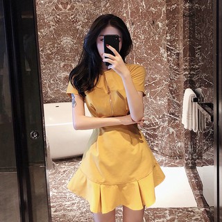 Váy đuôi cá khóa ngực
