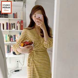 Đầm vạt chéo Xuân Hè MORAN