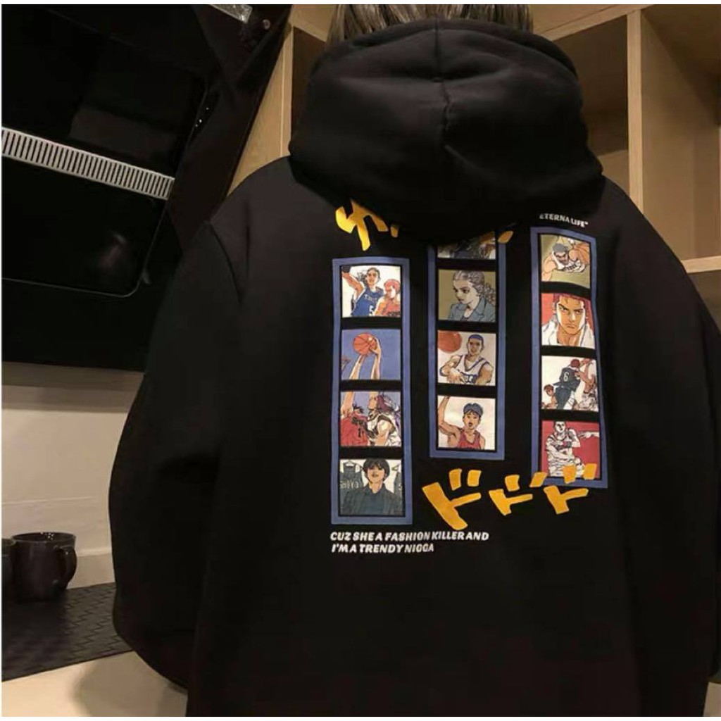 Áo khoác HOODIE Bóng rổ SHOHOKU UNISEX nam nữ | BigBuy360 - bigbuy360.vn