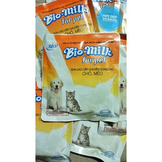 Sữa bột cao cấp cho Chó, Mèo Bio Milk 100g
