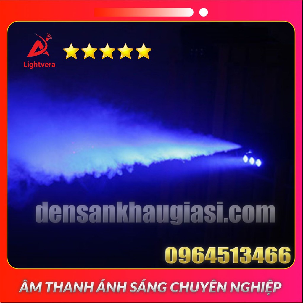 Máy Phun Khói Mini Có Bóng Led Cho Phòng Bay Phòng Karaoke Đèn Sân Khấu Lightvera