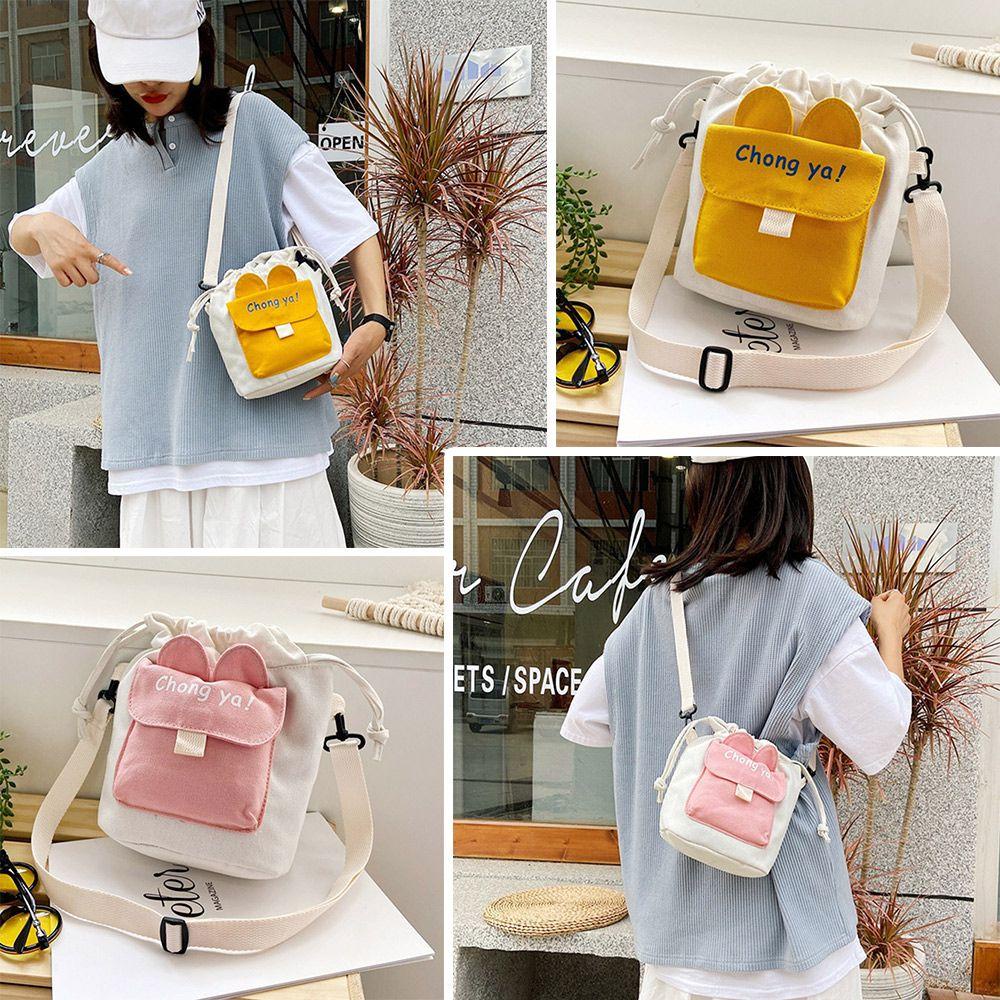 LANSEL Shoulder Bags Fashion Cute Drawstring Totes