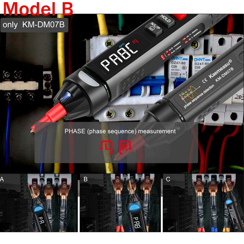 MYRONGVN Bút Thử Điện 12V Màn Hình LCD Kỹ Thuật Số Chuyên Dụng Cho Xe Hơi