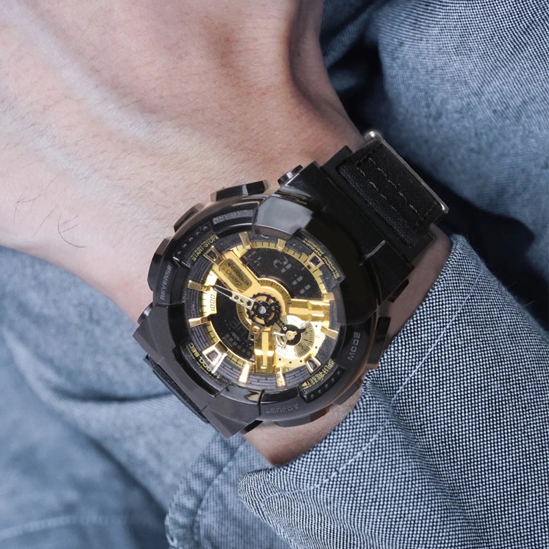 Dây Đeo Vải 16MM Cho Đồng Hồ Casio GA-110 GA-700 DW-5600 DW5000