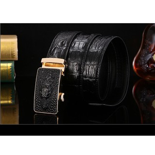 Thắt lưng độc lạ hàng da pu vân cá sấu đẹp , chất da mềm mịn