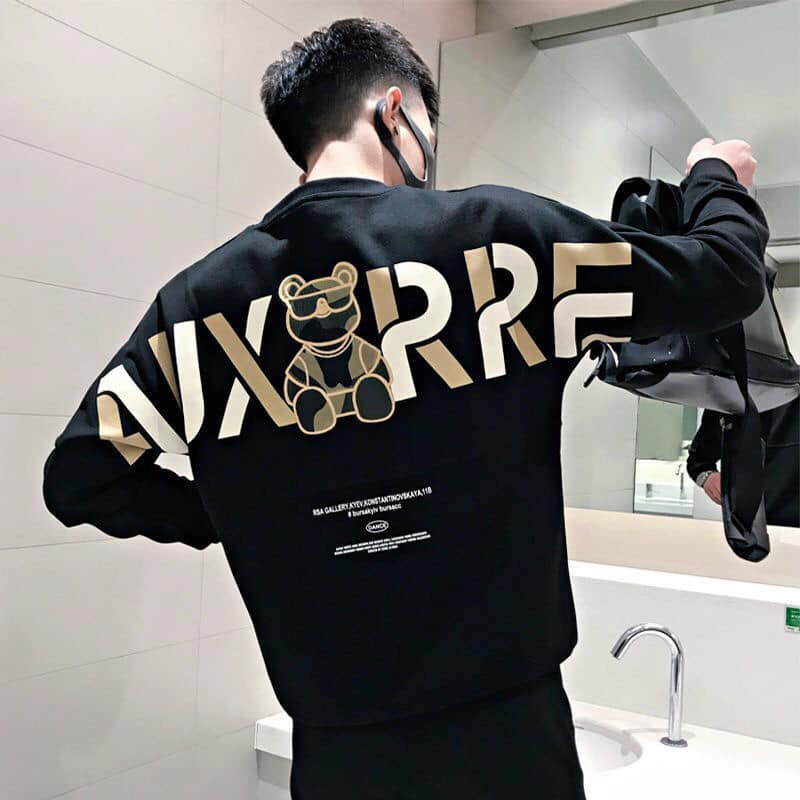 Áo Nỉ Nam Nữ Thu Đông Dài Tay Chất Liệu Nỉ Cao Cấp Không Phai Xù Phong Cách Cá Tính Trẻ Trung