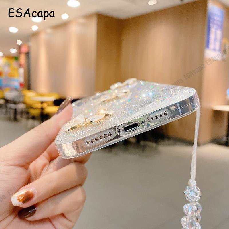 Ốp Điện Thoại Silicon Trong Suốt Hình Bướm 3D Cho OPPOA16 A55 A54 A16 A94 A74 A95 A7 A5 A52 A92 A9 2020 A12E A3S A15S Reno 5F