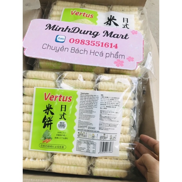 Bánh gạo rau củ Vertus gói 300g