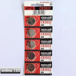 Pin 3v CR2032 Maxell (vỉ 5 viên)