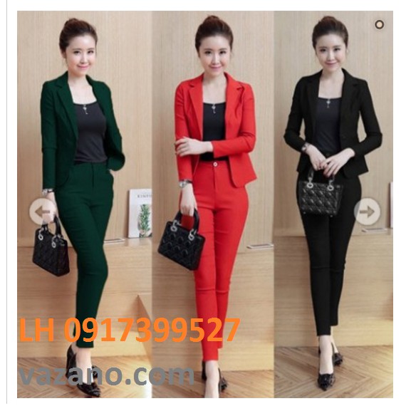 Bộ vest công sở thời trang Hàn QUốc L12GS1371