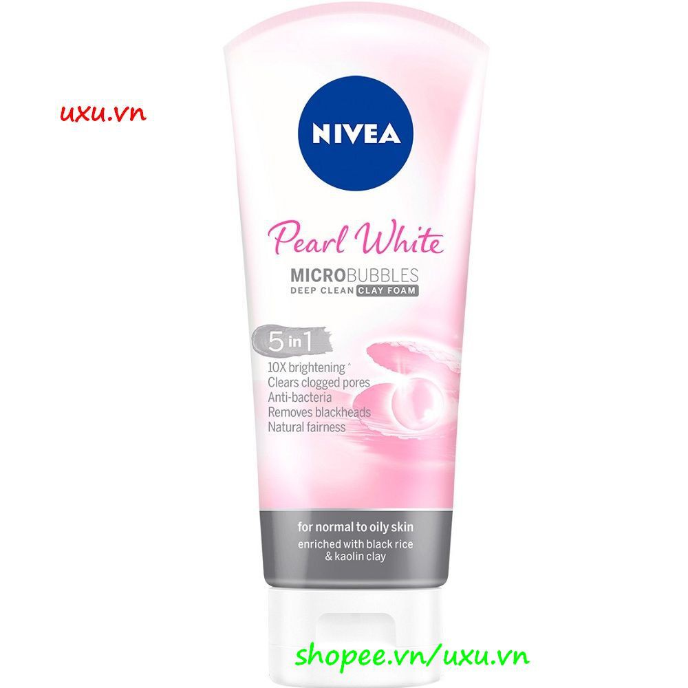 Sữa Rửa Mặt Nữ 100G Nivea Bùn Khoáng Ngừa Mụn, Với uxu.vn Tất Cả Là Chính Hãng.