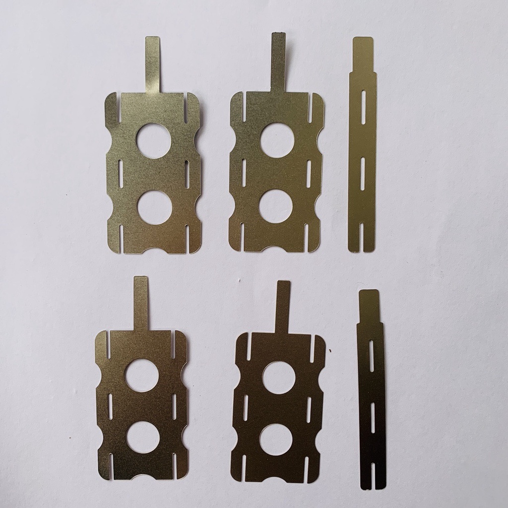 Bộ kẽm hàn cell pin 18650 5S 15 Cell Makita và các dòng pin tương tự, size 0.15mm.
