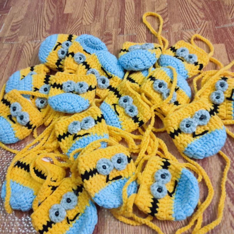 Túi đựng tỏi minion cho bé yêu  - Pandakids