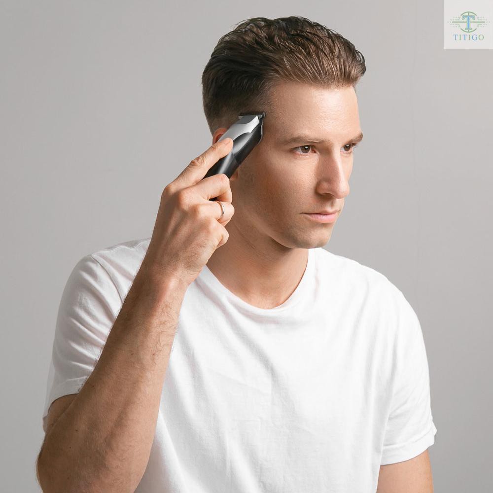 Ť XIAOMI ENCHEN Hummingbird Electric Hair Clipper USB Charging Razor Hair Trimmer With 3 Hair Comb Hair Salon Style For