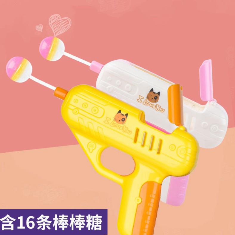Đồ chơi súng bắn kẹo siêu hot trend Tiktok ngộ nghĩnh,đáng yêu Đồ Chơi Giảm Stress Có Nhạc Và Âm Thanh.